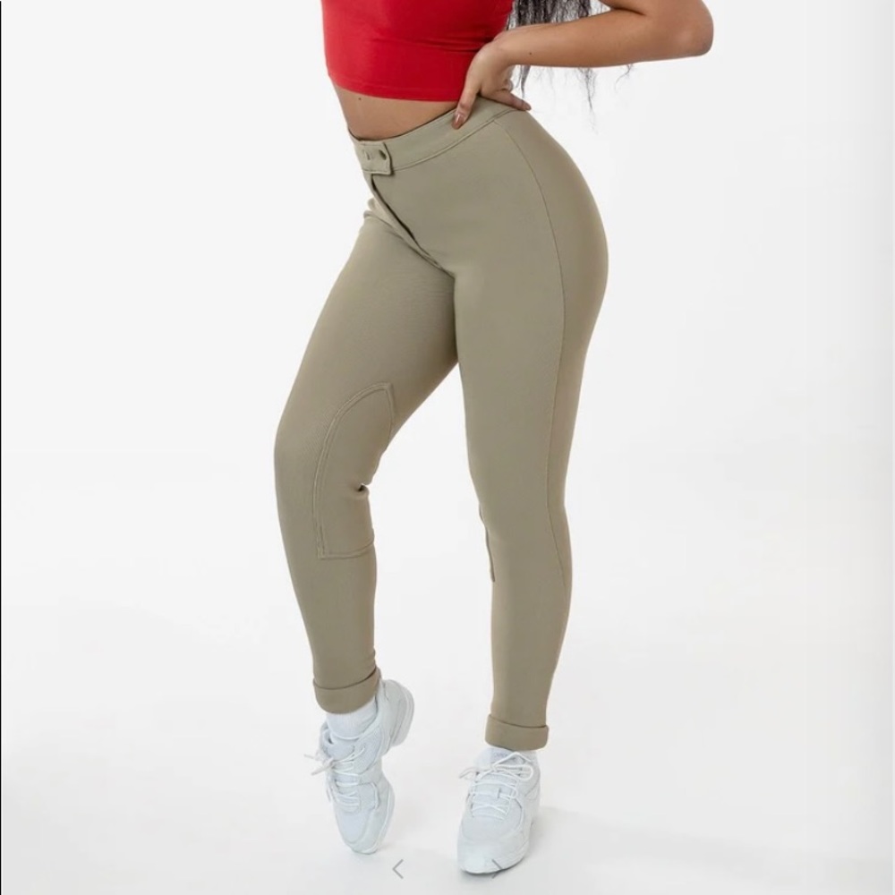 American Apparel Riding Pant Beige Small